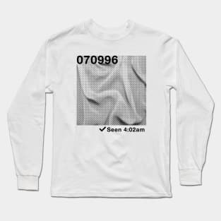 Seen User Long Sleeve T-Shirt